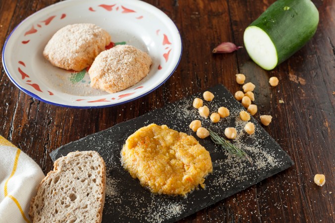 HAMBURGUESAS DE GARBANZOS