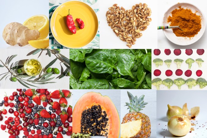 ALIMENTOS ANTIINFLAMATORIOS